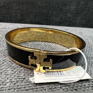 Tory Burch Black and Gold Bracelet